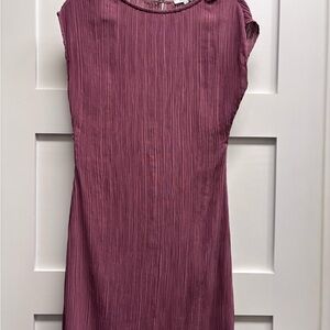 Madewell Plissé Mini Tee Dress